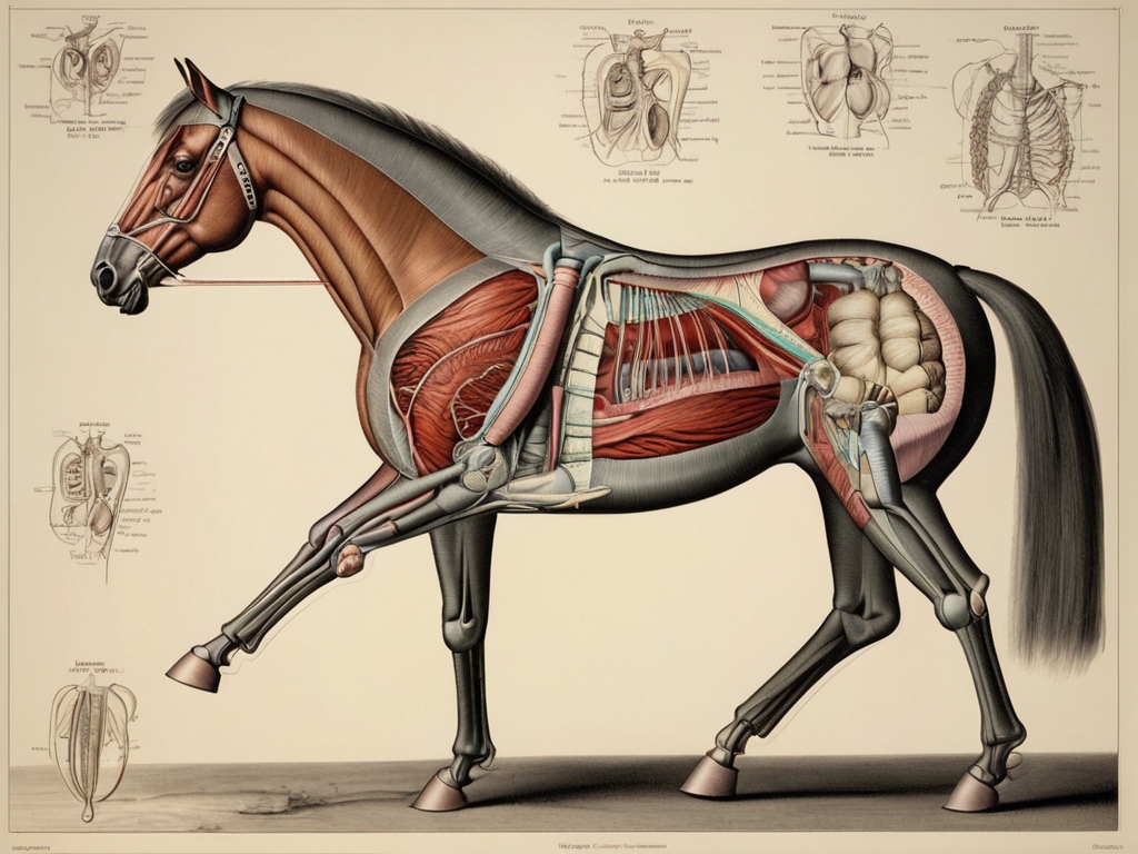 Anatomie des Pferdes